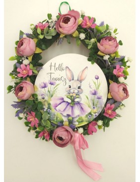 Nyuszi táblás kopogtató 2