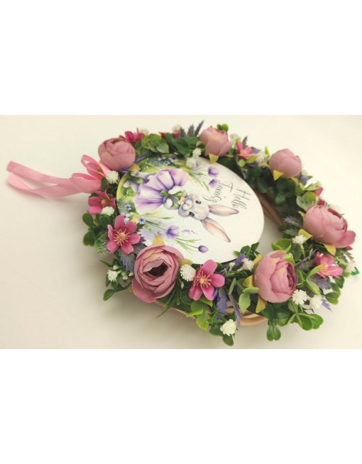 Nyuszi táblás kopogtató 2