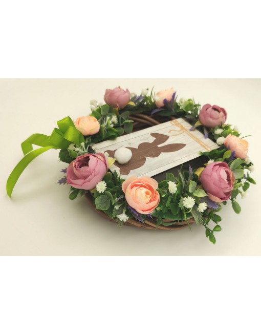 Kopogtató nyuszis táblával