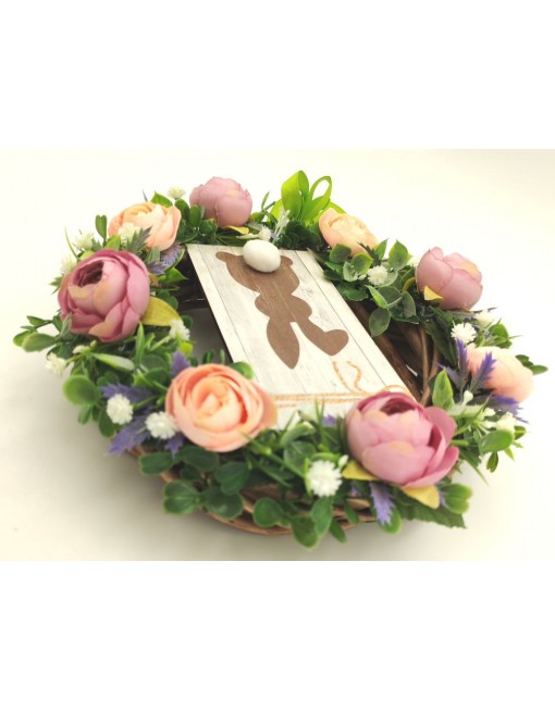 Kopogtató nyuszis táblával