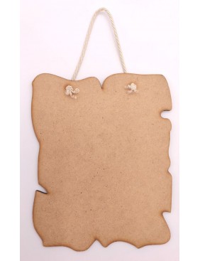 Fa dekor tábla, Golden retriver 1