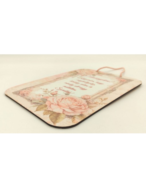 Fa dekor tábla, Édesanyám 1