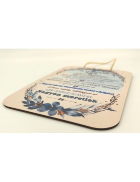 Fa dekor tábla, A legjobb apa