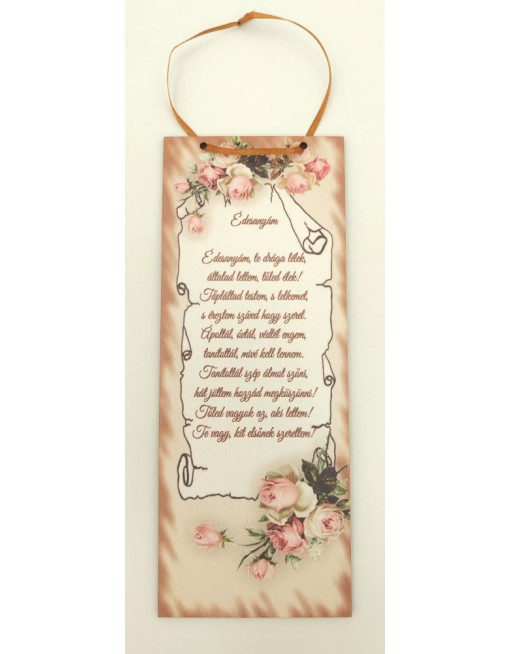 Dekor tábla - Édesanyám