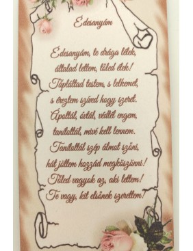 Dekor tábla - Édesanyám Dekor tábla - Édesanyám