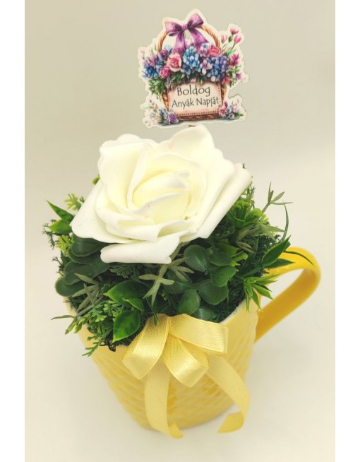 Díszített bögre - Anyák napja 2