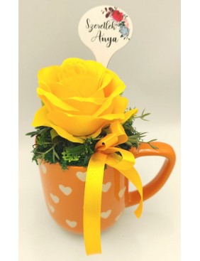 Díszített bögre - Anyák napja 8