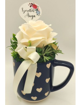 Díszített bögre - Anyák napja 9