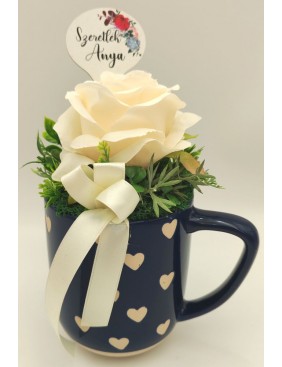Díszített bögre - Anyák napja 9