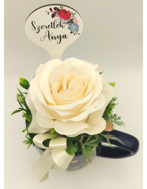 Díszített bögre - Anyák napja 9