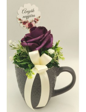 Díszített bögre - Anyák napja 10