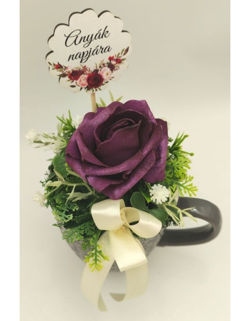 Díszített bögre - Anyák napja 10