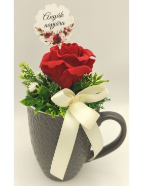 Díszített bögre - Anyák napja 12