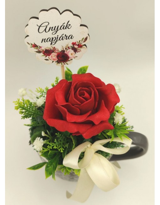 Díszített bögre - Anyák napja 12