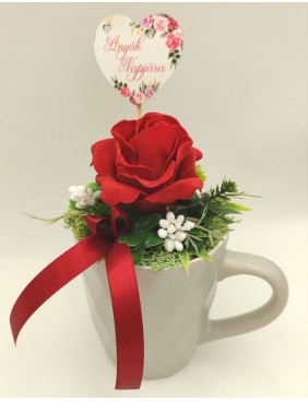 Díszített bögre - Anyák napja 13