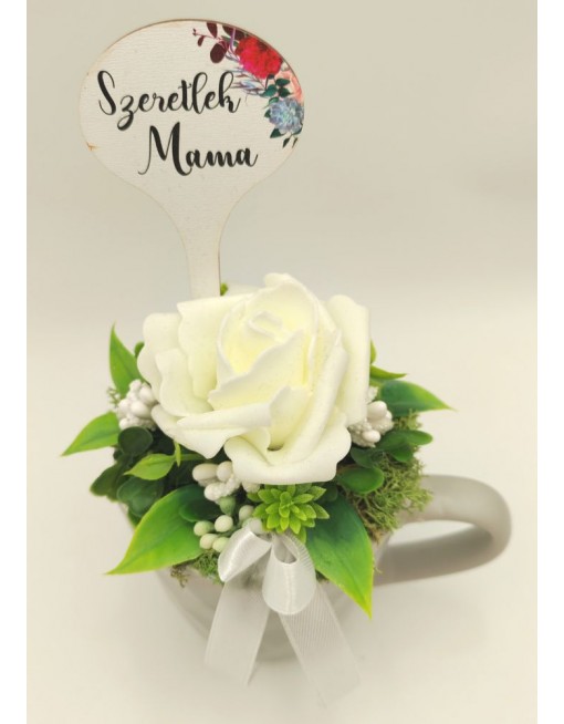 Díszített bögre - Anyák napja 15
