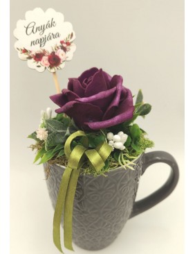 Díszített bögre - Anyák napja 18