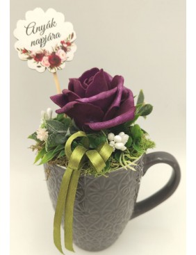 Díszített bögre - Anyák napja 18