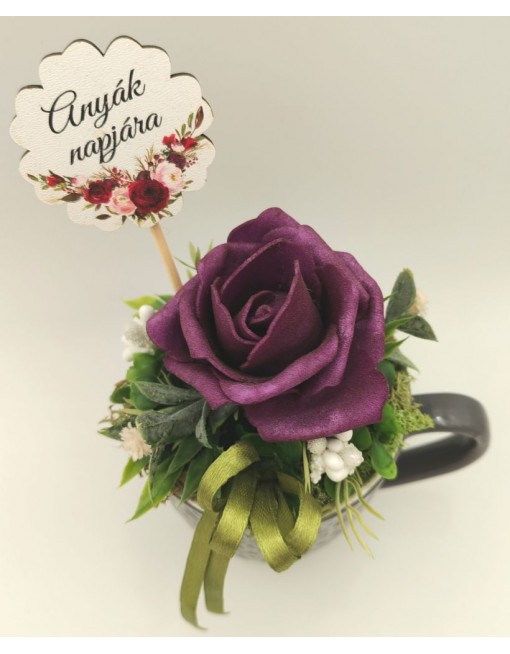 Díszített bögre - Anyák napja 18