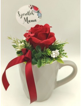 Díszített bögre - Anyák napja 19