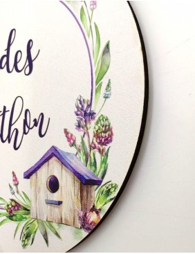 Fa tábla, Édes otthon - 13 cm