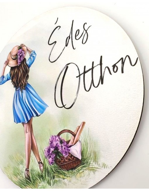 Fa tábla, Édes otthon - csajos