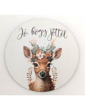 Fa tábla - Jó, hogy jöttél
