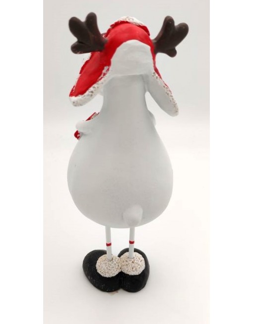 Álló rénszarvas figura