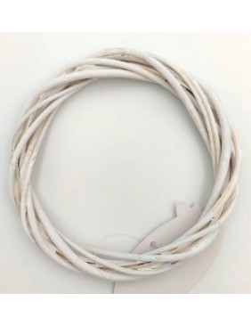 Vékony vessző alap, fehér, 15 cm