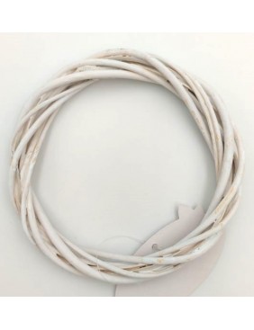 Vékony vessző alap, fehér, 15 cm